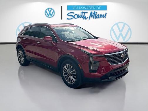 Radiant Red Tintcoat 2024 Cadillac XT4 Premium Luxury