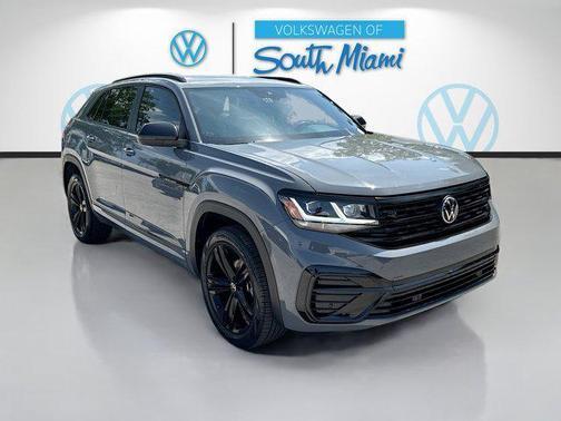 Pure Gray 2023 Volkswagen Atlas Cross Sport 2.0T SEL