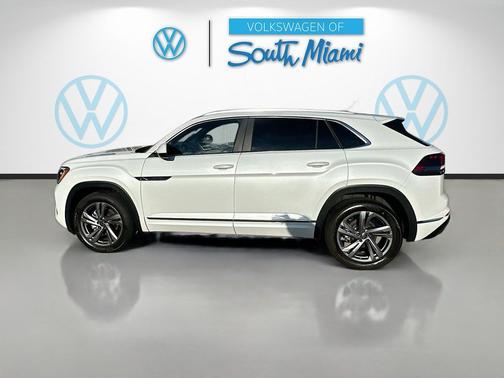 Opal White 2024 Volkswagen Atlas Cross Sport 2.0T SEL