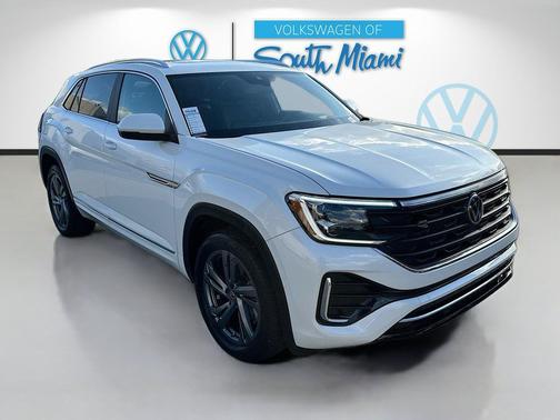 Opal White 2024 Volkswagen Atlas Cross Sport 2.0T SEL