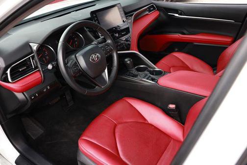 White 2022 Toyota Camry XSE