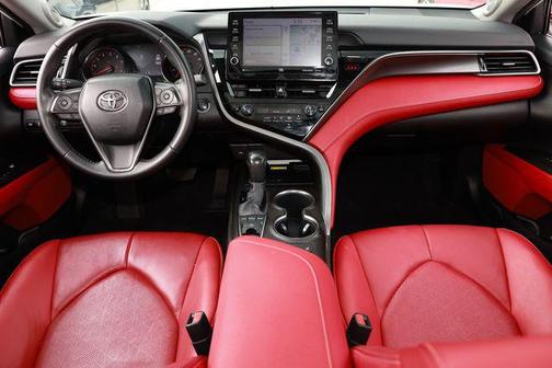 White 2022 Toyota Camry XSE