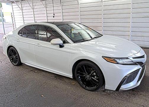 White 2022 Toyota Camry XSE