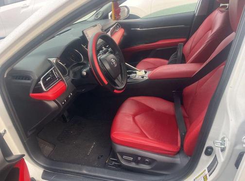 White 2022 Toyota Camry XSE