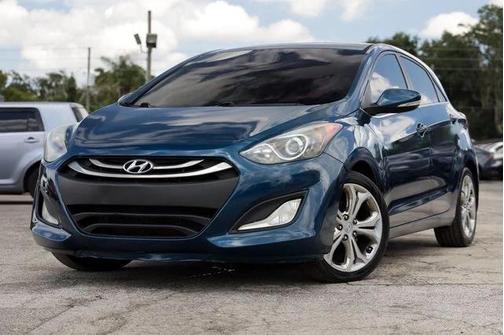 Windy Sea Blue 2014 Hyundai Elantra GT Base