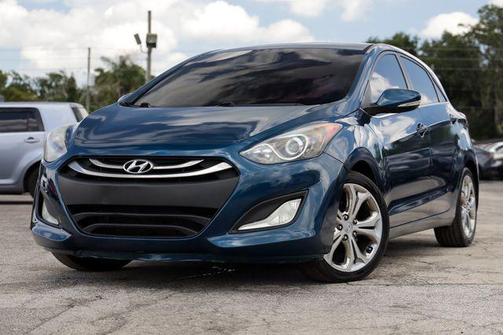 Windy Sea Blue 2014 Hyundai Elantra GT Base