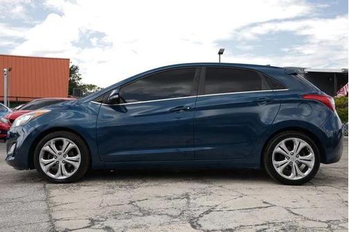 Windy Sea Blue 2014 Hyundai Elantra GT Base