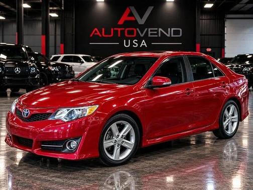Barcelona Red Metallic 2012 Toyota Camry SE