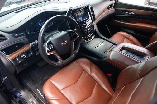 Dark Adriatic Blue Metallic 2018 Cadillac Escalade Premium Luxury