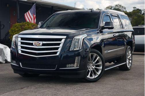 Dark Adriatic Blue Metallic 2018 Cadillac Escalade Premium Luxury