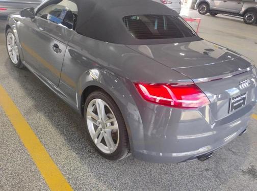 Monsoon Gray Metallic/Black Roof 2017 Audi TT 2.0T