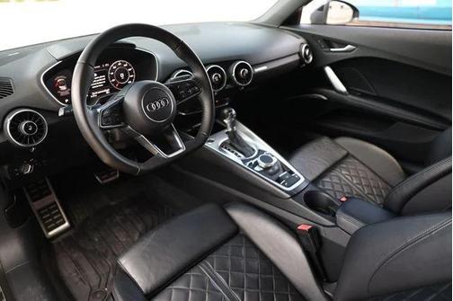 Monsoon Gray Metallic/Black Roof 2017 Audi TT 2.0T