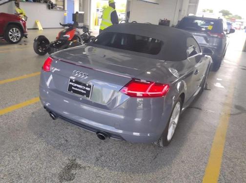 Monsoon Gray Metallic/Black Roof 2017 Audi TT 2.0T