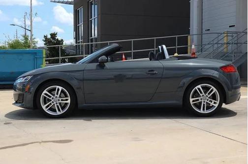 Monsoon Gray Metallic/Black Roof 2017 Audi TT 2.0T