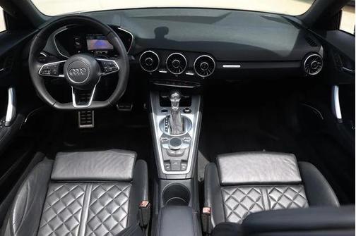 Monsoon Gray Metallic/Black Roof 2017 Audi TT 2.0T