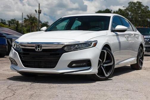 Platinum White Pearl 2019 Honda Accord Sport 2.0T
