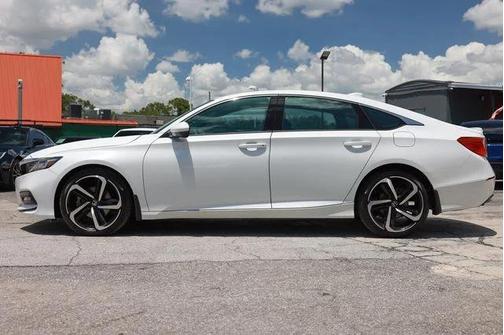 Platinum White Pearl 2019 Honda Accord Sport 2.0T