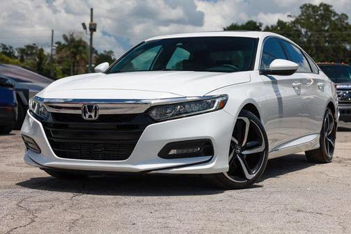 Platinum White Pearl 2019 Honda Accord Sport 2.0T