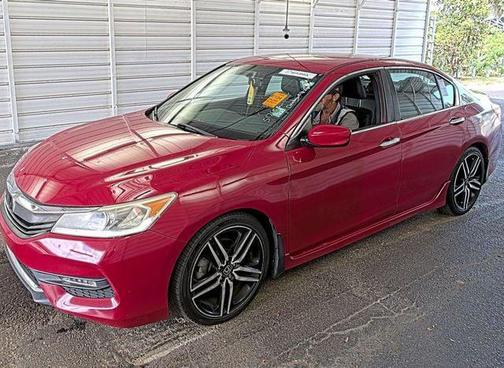 San Marino Red 2017 Honda Accord Sport SE