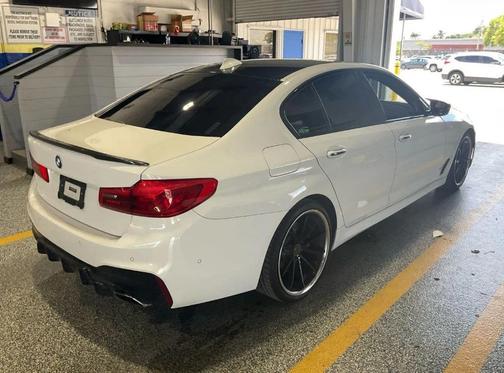 Alpine White 2017 BMW 540 xDrive