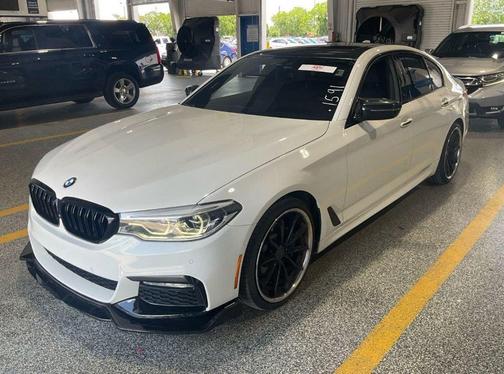 Alpine White 2017 BMW 540 xDrive