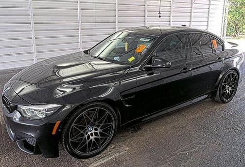 Azurite Black Metallic 2018 BMW M3 Base