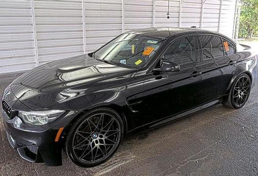 Azurite Black Metallic 2018 BMW M3 Base