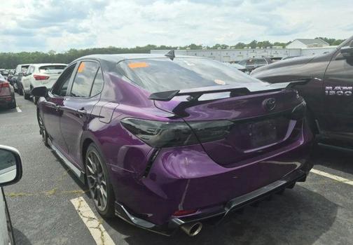 Purple 2021 Toyota Camry TRD