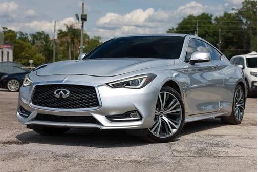 Liquid Platinum 2017 INFINITI Q60 2.0t Premium
