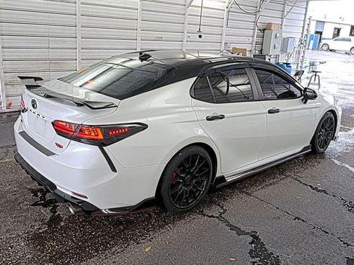 Super White 2021 Toyota Camry TRD