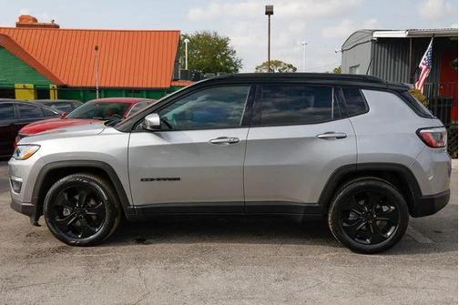 Billet Silver Metallic Clearcoat 2019 Jeep Compass Latitude