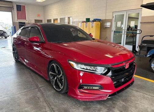 Radiant Red Metallic 2019 Honda Accord Sport