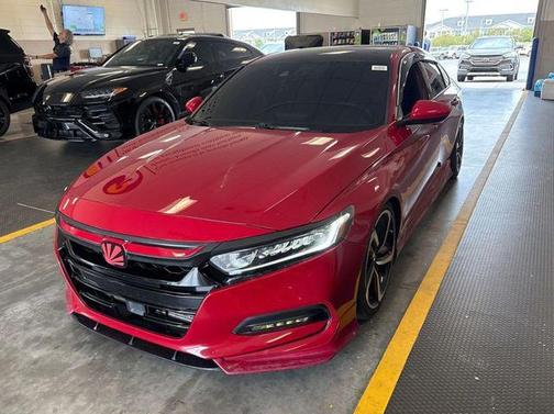 Radiant Red Metallic 2019 Honda Accord Sport