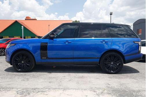 Loire Blue Metallic 2019 Land Rover Range Rover 5.0L V8 Supercharged