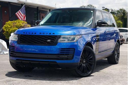 Loire Blue Metallic 2019 Land Rover Range Rover 5.0L V8 Supercharged