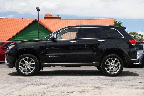 Brilliant Black Crystal Pearlcoat 2015 Jeep Grand Cherokee Summit