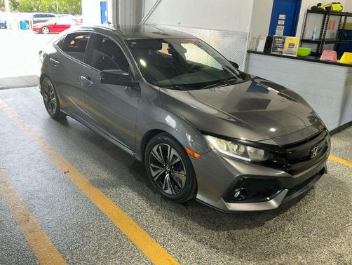 Polished Metal Metallic 2017 Honda Civic EX