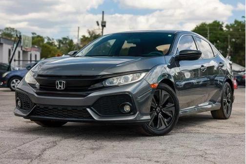 Polished Metal Metallic 2017 Honda Civic EX