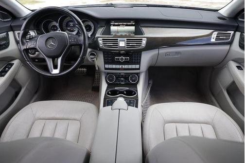 Black 2014 Mercedes-Benz CLS-Class 4MATIC