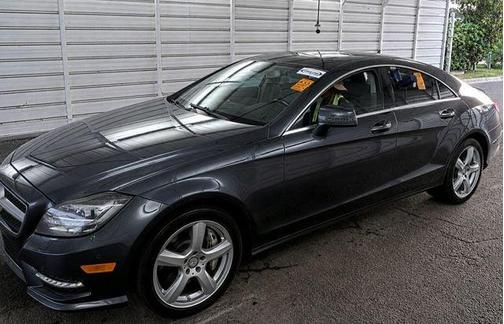 Black 2014 Mercedes-Benz CLS-Class 4MATIC