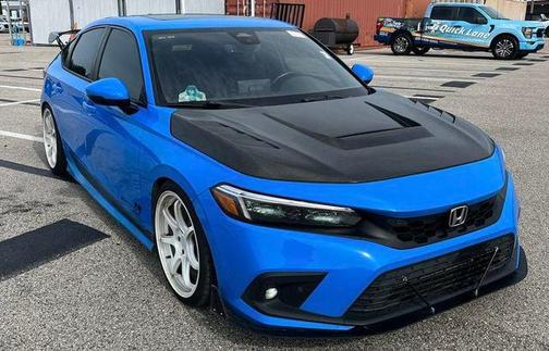 Boost Blue Pearl 2024 Honda Civic Sport Touring