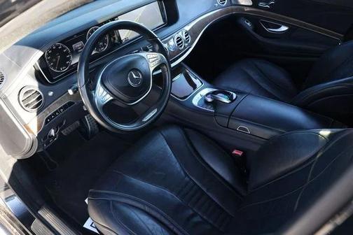 Black 2016 Mercedes-Benz S-Class 4dr Sedan S 550 RWD