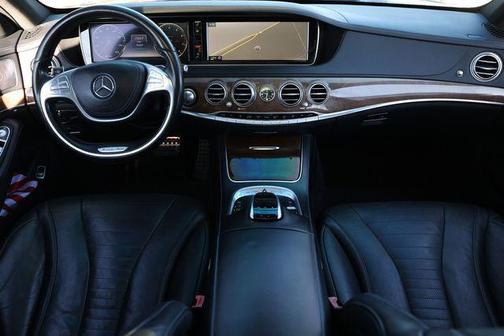 Black 2016 Mercedes-Benz S-Class 4dr Sedan S 550 RWD