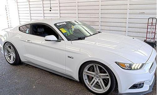 Oxford White 2016 Ford Mustang GT Premium