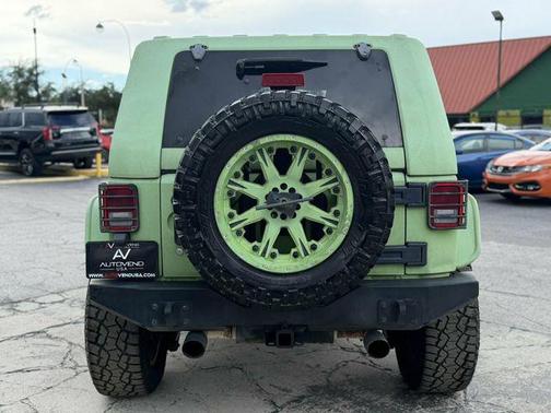 Commando Green 2013 Jeep Wrangler Unlimited Freedom Edition