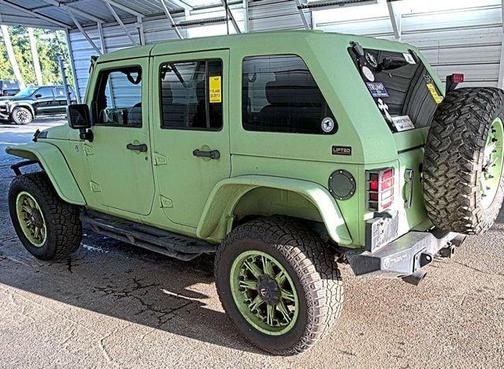 Commando Green 2013 Jeep Wrangler Unlimited Freedom Edition