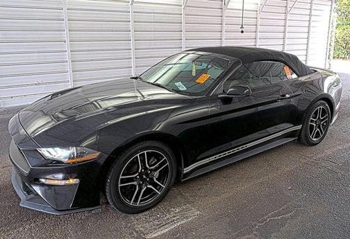 Shadow Black 2018 Ford Mustang EcoBoost Premium