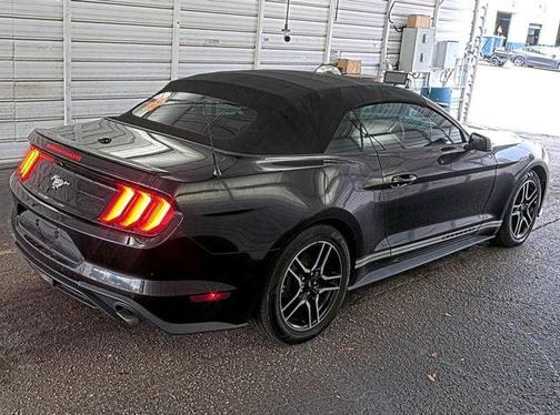 Shadow Black 2018 Ford Mustang EcoBoost Premium