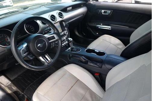 Shadow Black 2018 Ford Mustang EcoBoost Premium