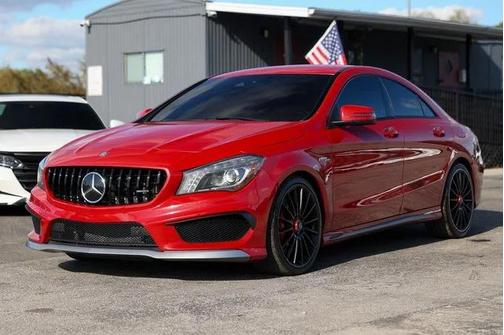 Jupiter Red 2015 Mercedes-Benz CLA-Class CLA 45 AMG 4MATIC